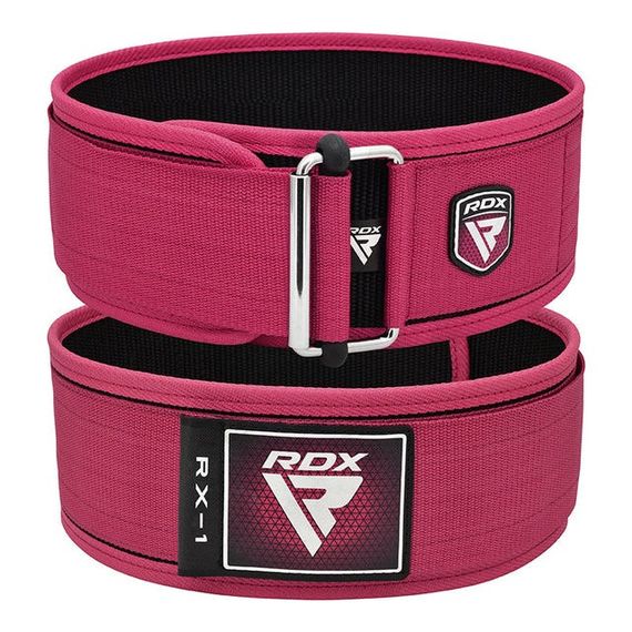 Пояс для важкої атлетики RDX RX1 Weight Lifting Belt PINK-XS | Зображення 1