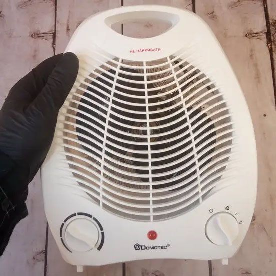 Обігрівач тепловентилятор (дуйка) Domotec MS-5901, Вітродуйка обігрівач, Електрична дуйка, 2 кВт | Зображення 5