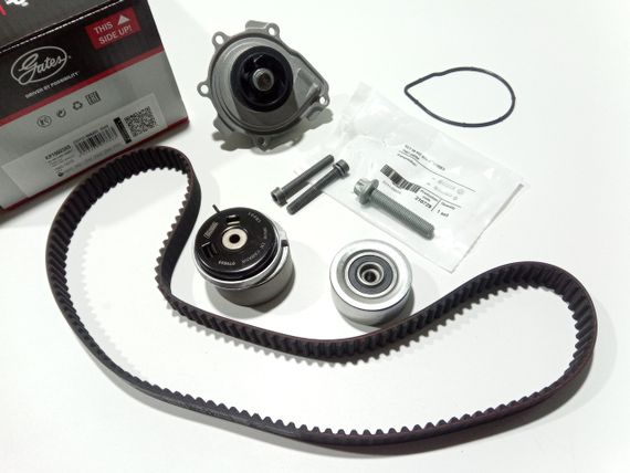 Ремінь ГРМ + ролики +помпа Astra G/H/Aveo (T300) 1.6, GATES (KP15603XS)