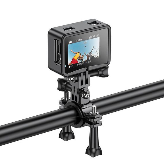 Экшн-камера 4K Hoco DV101 Dual color screen Sports 16 МП HDMI и Wi-Fi до 128 ГБ | Зображення 4