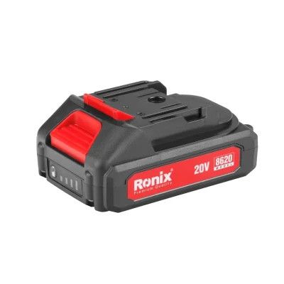 Шуруповерт Ronix аккумуляторный 20В, 1.5Ah x 2 (8620) | Зображення 2