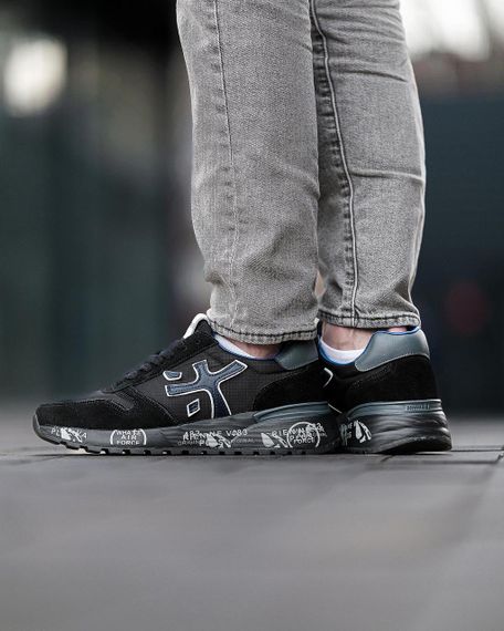 Чоловічі кросівки PREMIATA Mick Black Blue | Зображення 9