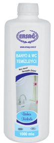 Чистячий засіб для ванної та туалету Banyo з весняним ароматом 1000 мл. На основі мильних горіхів.