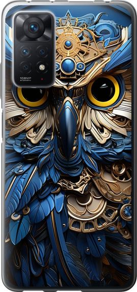 Чехол на Xiaomi Redmi Note 11 Pro Сова v2 "5649u-2512-17620"