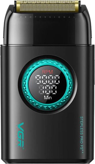 Комплект для стрижки та гоління VGR 2 в 1 V-977-377 Black, акумуляторна машинка з потужністю 7000-9000 RPM, LED-дисплей (45987-_2140) | Зображення 1