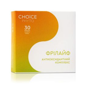 Фрілайф (антиоксидантний комплекс) капсули 400мг. №30