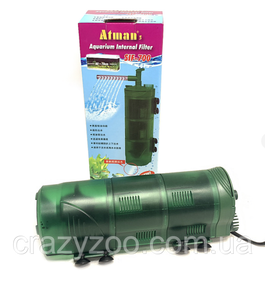 Внутрішній фільтр для акваріума Atman SIF-600 4.2 Вт 168 л/год до 80 л 2515412