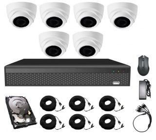 Комплект видеонаблюдения CoVi Security ADH-6D KIT  HDD1000