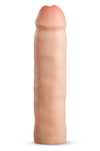 Силіконовий подовжувач пеніса Blush Performance Plus бежевий Sex Aura | Зображення 2