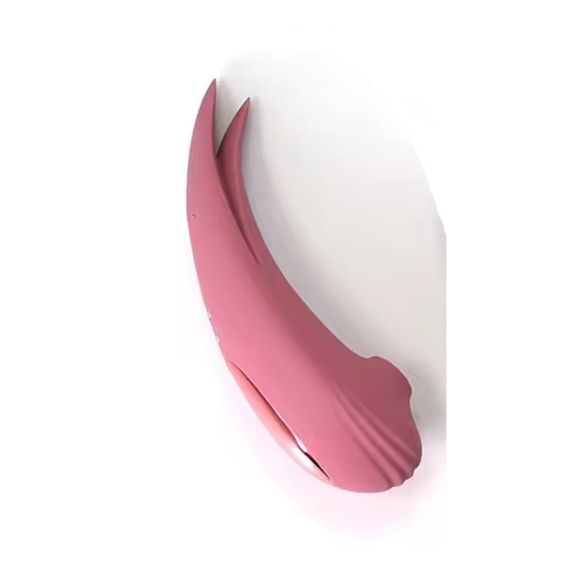 Двосторонній вакуумний стимулятор для клітора з вібрацією Sweet Em, рожевий Sex Aura | Зображення 2