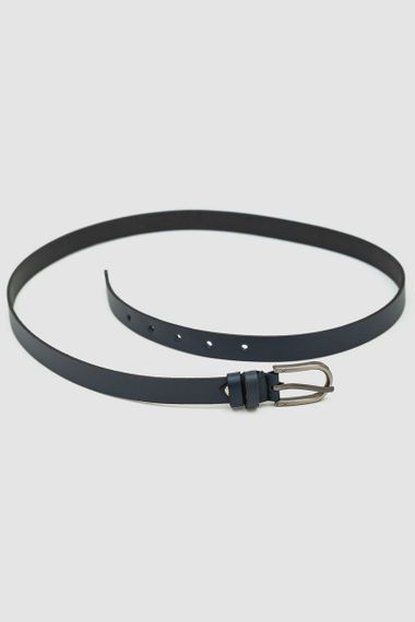 Ремінь жіночий, колір темно-синій, 196R20YOW1 | Зображення 2