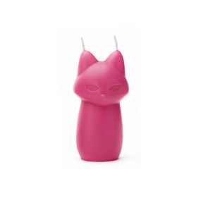 Свічка лисичка низькотемпературна Roomfun Rose з ароматом білого чаю, рожева Sex Aura