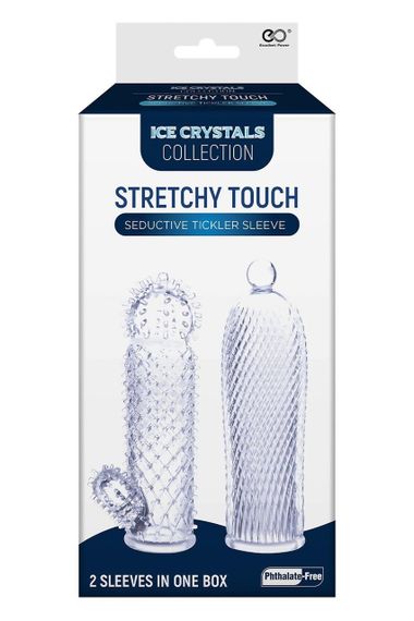 Набір рельєфних насадок NMC Ice Crystals прозорі sexstyle | Зображення 4