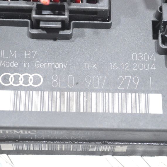 Блок управління світлом Audi A4 B6 B7 2000-2008 Модуль контролер світла Ауді а4 б6 б7 8E0907279L | Зображення 1