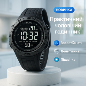 Спортивные часы мужские водонепроницаемы, Военные часы для военнослужащих Качественные спортивные MB-74