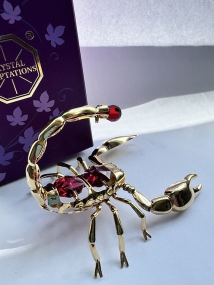 Фігурка зі стразами Скорпіон 7х7х8 см | Зображення 1