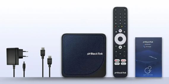 СМАРТ ТБ-приставка RockTek G2 smart 4 64 гб | Зображення 1