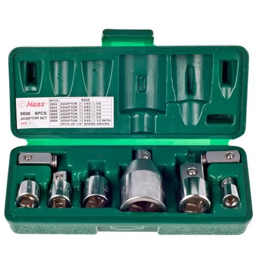 Набір перехідників 8 пр. (9608) HANS