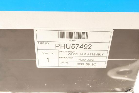 Подшипник ступицы задней Opel Astra J Chevrolet Cruze 09- +ABS  PHU57492 | Зображення 7
