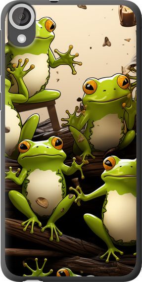 Чехол на HTC Desire 820 Жабки "5656u-133-17620"