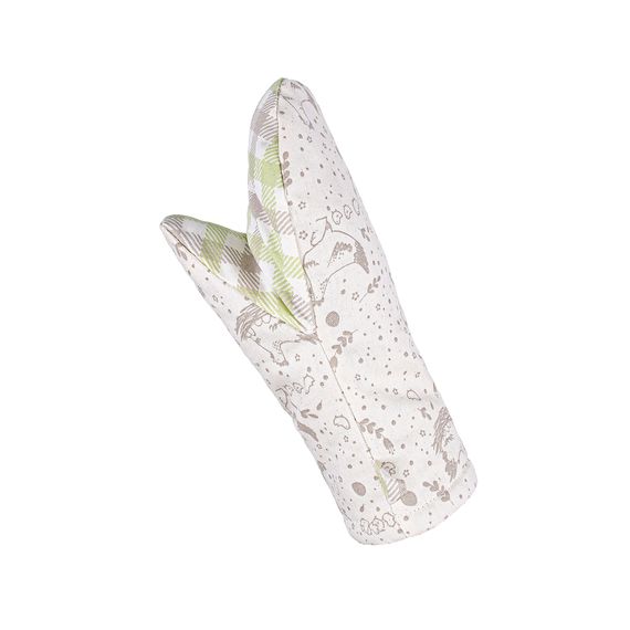 Прихватка Home Line 64899 Україна 16x28  Пів Панами Салатовий, Коричневий