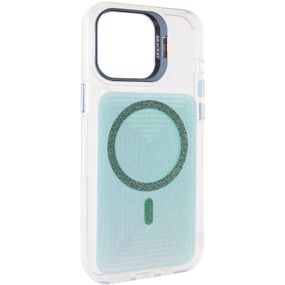 Чохол TPU+PC Jewel Sparkle with Magnetic Fit для Apple iPhone 15 (6.1") Aqua Blue