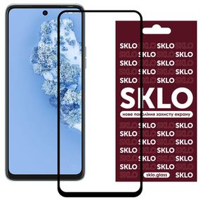 Захисне скло SKLO 3D (full glue) для TECNO Camon 17P