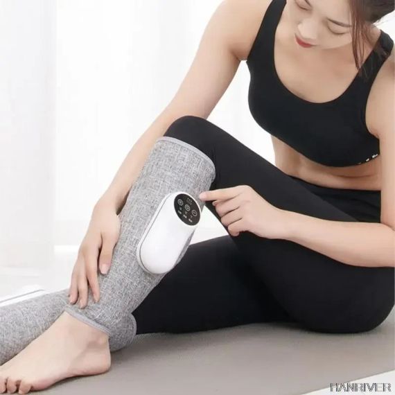 Бездротовий повітряно-компресійний масажер на ногу з нагріванням PORTABLE CALF MASSAGER | Зображення 2