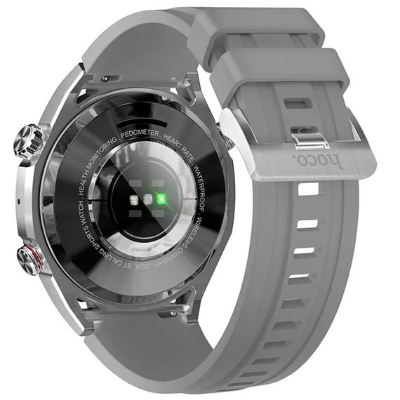 Смарт-годинник Hoco Smart Watch Y16 Smart sports watch (call version) Silver | Зображення 1