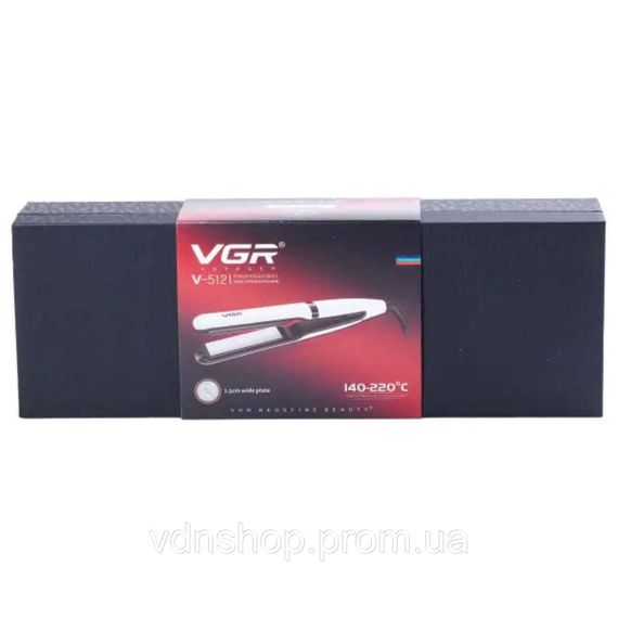 Випрямляч для волосся VGR V-512 з керамічними пластинами, білий | Зображення 4