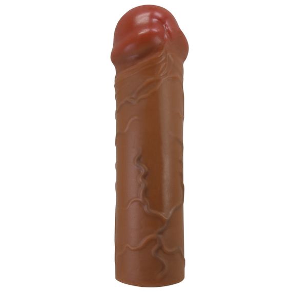 Подовжуюча насадка презерватив Pretty Love - Nile 1" Brown, BI-026252-1 Sex Aura | Зображення 3