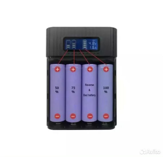 Зарядное устройство - power bank для 18650, портативная тревел-зарядка | Зображення 1