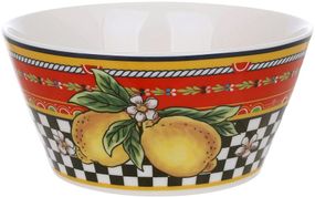 Набір 2 порцелянові піали Sicilia "Limoni" 500мл (Лимони)