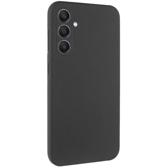 Чехол Silicone Cover Lakshmi Full Camera (AAA) для Samsung Galaxy S24 FE Черный / Black