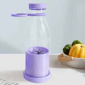 Портативний блендер FRESH JUICE міні блендер для смузі Фіолетовий