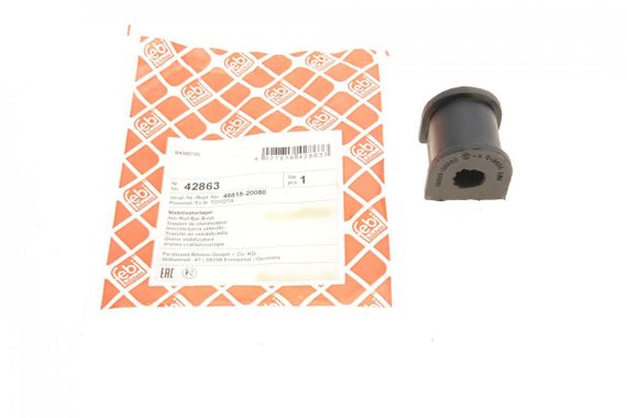 Втулка стабілізатора заднього Toyota Carina Celica 83-92 d=12  42863