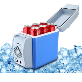 Автомобільний холодильник 2в1 PERVOI від прикурювача 12 V на 7.5L, з підігріванням і охолодженням