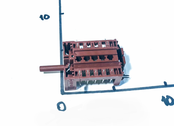 Переключатель шестипозиционный ПМ 82 05 10 Gottak (Испания) | Зображення 1