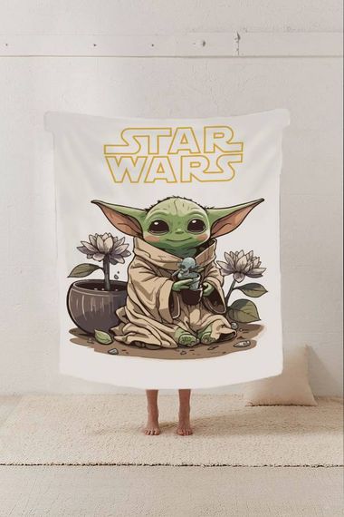 Плед 3D STAR WARS Малыш Йода 20222448_C 12257 80х100 см | Зображення 1