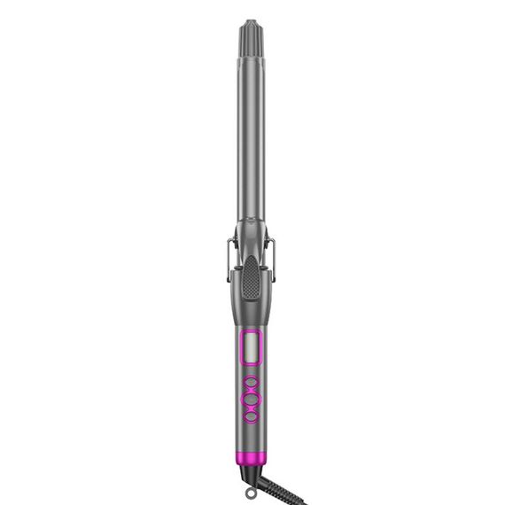 Плойка для волосся Hoco HP43 Electric manual curling iron with digital display Gray | Зображення 3
