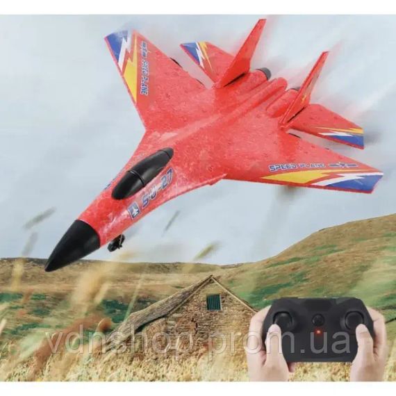 Літак на радіокеруванні модель винищувач СУ-27 EPP Crashworthiness 2.4 Ghz, Радіокерований літак | Зображення 2