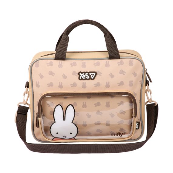 Сумка школьная А4 YES В-1 Miffy Bunny 550420 2.7х6.5х34 см | Зображення 1