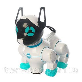 Интерактивная игрушечная собака 8201A с музыкальными эффектами Голубой