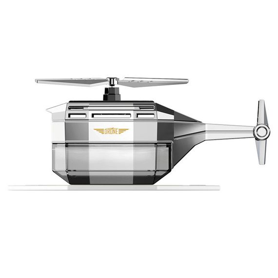 Автомобільний ароматизатор Вертоліт на сонячній батареї Drone Car Fragrance із обертанням 360° | Зображення 1