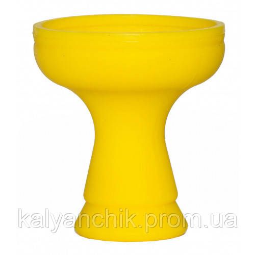 Чаша для Кальяну Силіконова Hate Phunny Жовта | Зображення 1