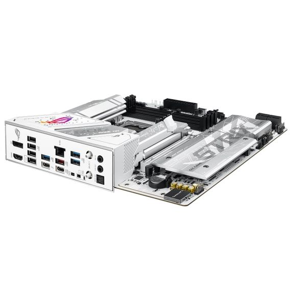 Материнcкая плата ASUS ROG STRIX B860-G GAMING WIFI s1851 B860 4xDDR5 M.2 DP HDMI USB Type-C Wi-Fi BT mATX белый 90MB1JF0-M0EAY0 | Зображення 7