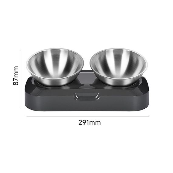 Миска подвійна на підставці Lapka, 2 х 480 мл | Зображення 1