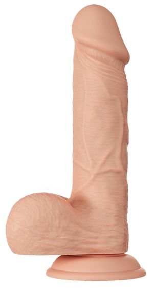 Фалоімітатор з мошонкою на присосці BAILE - Beautiful Bahamut 8.5", BW-008105NR Sex Aura | Зображення 2