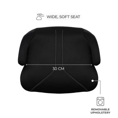 Автокресло Kinderkraft i-Boost 2 бустер Black (KCIBOO02BLK0000) (5902533929153) | Зображення 1