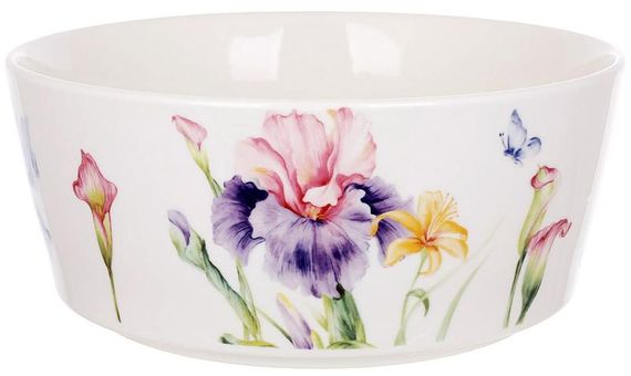 Набір 6 порцелянових салатників "Iris" 1900мл